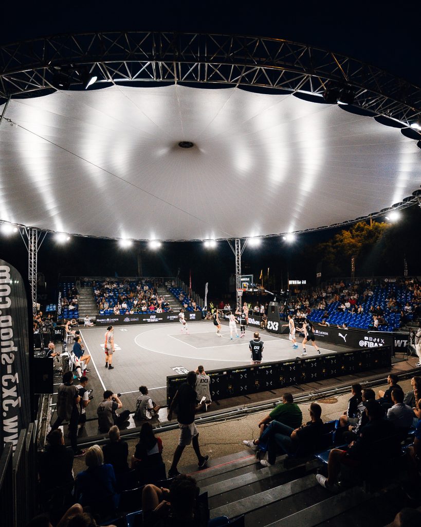 Match du FIBA 3x3 World Tour au 3XFestival Marseille 2025 - Crédit ORECA