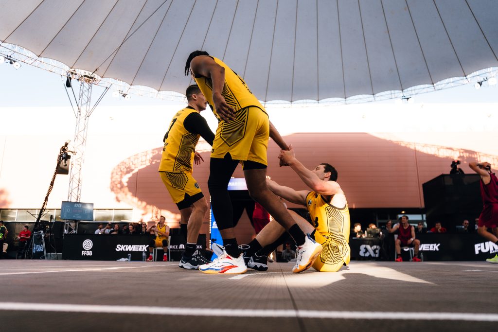 Match du FIBA 3x3 World Tour au 3XFestival Marseille 2025 - Crédit ORECA